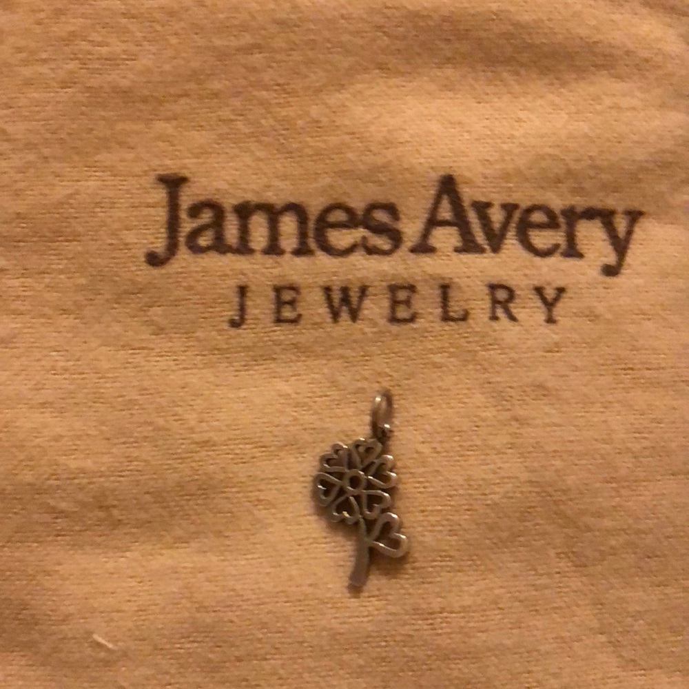James Avery Flower Heart charm